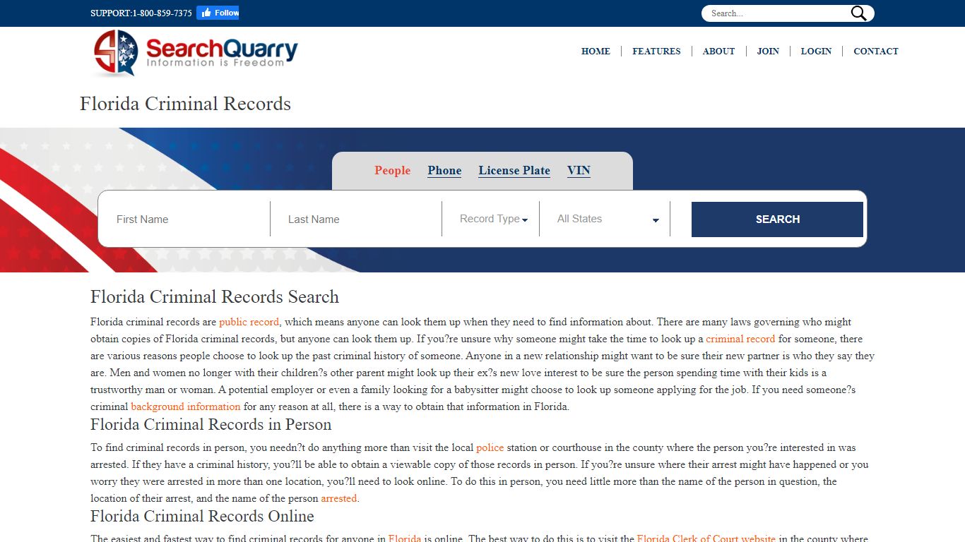 Free Florida Criminal Records | Enter a Name & View ... - SearchQuarry